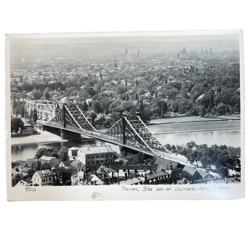 Postkarte dresden blick - postkarte, von