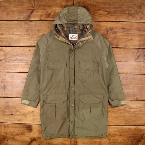 Vintage woolrich parka jacke - parka, m