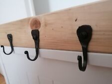 3er Set Haken Handgeschmiedet Stahl Mittelalter Penny Shabby Rustikal Hufnagel
