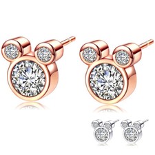 Damen Rosegold Silber Micky