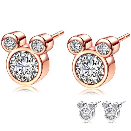 Damen rosegold silber micky - rosegold,