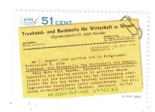PTN  "Wolfgang Annecke"   personalisierte  Ausgabe 2005 o / **