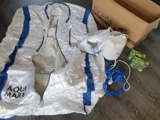 Mobile Mini Dampfsauna Heimsauna Wärmekabine Sitzsauna Saunakabine in OVP