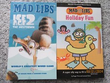 Mad Libs, Holidy Fun, 2 Bücher s. Beschreibung