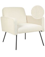 Sessel aus Cord in Beige