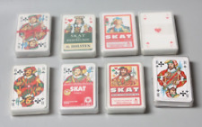 8 Stück Skatkarten
