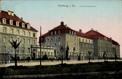 Freiberg sachsen - ak,