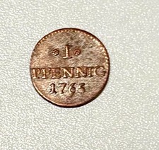 Sachsen 1 Pfennig 1765