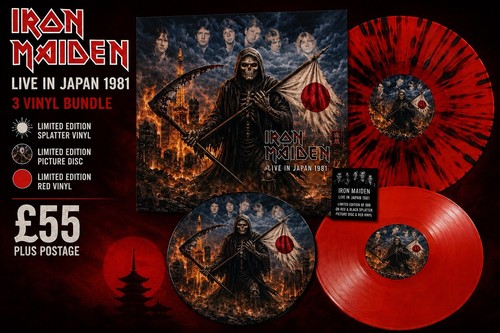Iron maiden splatter red - maiden, splatter,