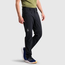 Haglöfs Hose Wanderhose Herren Gr.XL Tin Softshell Outdoorhose Schwarz 154554