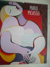 Pablo Picasso 12 Drucke Weingarten  Kalender 55 x 46 cm 2000 Moderne Kunst