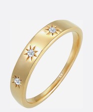 Gold Diamant Ring 585 Gelbgold