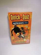 Quick - Quiz Sport wissen.de Gesellschaftsspiel,Kartenspiel, ab 2 Spieler, NEU