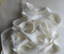 Borte Fransenborte cremeweiß