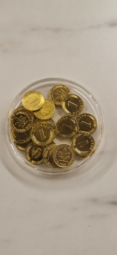 20x goldmünzen pfennig - goldmünzen, je