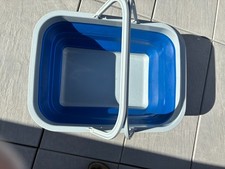 Berger Faltschüssel Silikon mit Henkel 16 Liter