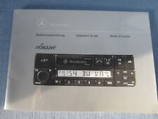 MERCEDES-BENZ BECKER CLASSIC Radio BEDIENUNGSANLEITUNG BE 1150 OPERATION GUIDE