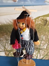 Marionette Zauberer?? (Holz/Stoff) ca. 24 cm groß