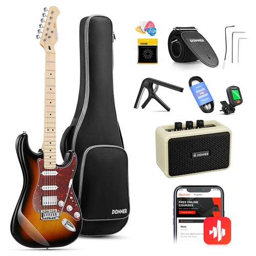 Donner dst 152 gitarren set - donner, dst-152