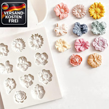 Silikonform blumen - 3d,