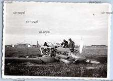 Zerstörtes Flugzeug Wrack und