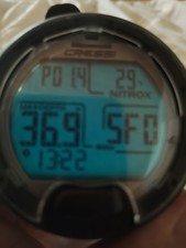 Cressi Leonardo 2 Tauchcomputer 28 Tauchgänge Sehr guter Zustand Air/Nitrox