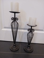 Luxus Windlicht Halter 2er Set