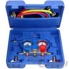DRUCKUHR ARMATUR KLIMAANALGEN MESSGERÄT KÄLTEMITTEL VERTEILER WERKZEUG R12 R134A
