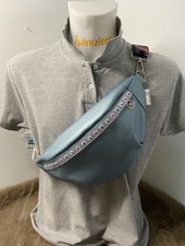Bauchtasche Crossbag aus Kunstleder - Handmade - im maritimen Design