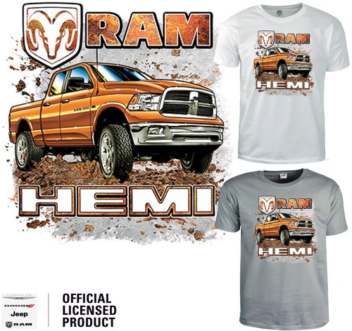 Dodge ram shirt lizenz - t-shirt,