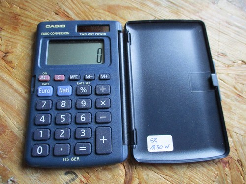 Taschenrechner casio solar - taschenrechner,