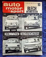AMS Auto Motor und Sport 10/1963  DKW F 12, Studebaker Avanti, Alfa Romeo Giulia