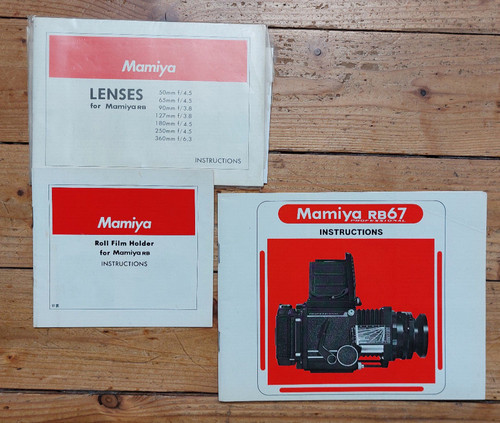 Instructions für mamiya - für, rb67