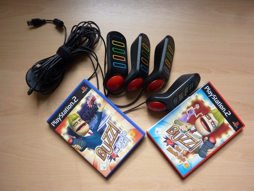 Set buzz ps2 ps3 - 4, ps2/ps3