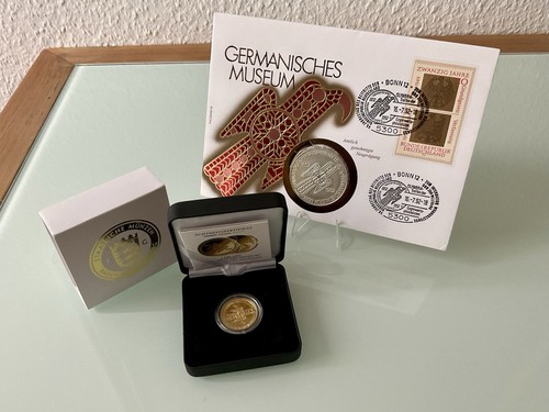 Gold 1 oz silber - 1/4,