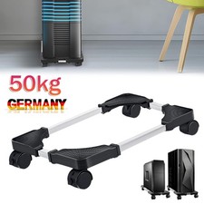 CPU Ständer verstellbar PC Tower Halter Wagen Rollen Handy Computer Halterung DE