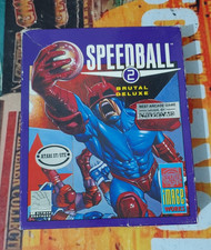 Speedball 2 (Image Works 1992) IBM PC (2 Disks, Manuals, Box) works classic