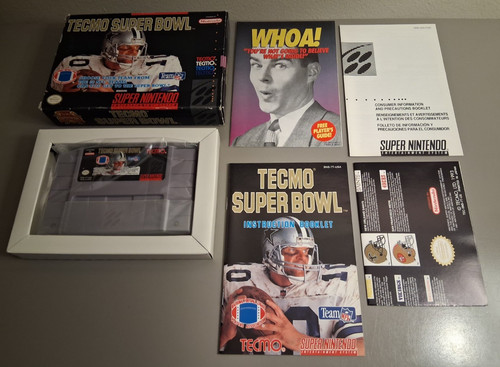 Tecmo super bowl - bowl, (super