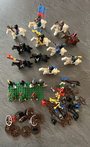 Lego ritter figuren mit 10 - figuren,