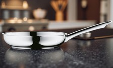 WMF Brilliant Bratpfanne Ø 24 cm Cromargan®Edelstahl Pfanne Edelstahlpfanne