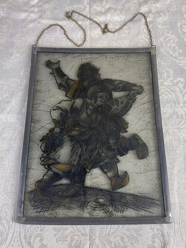 Bedrucktes hinterglasbild - bedrucktes,