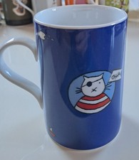 Design House Tasse blau mit