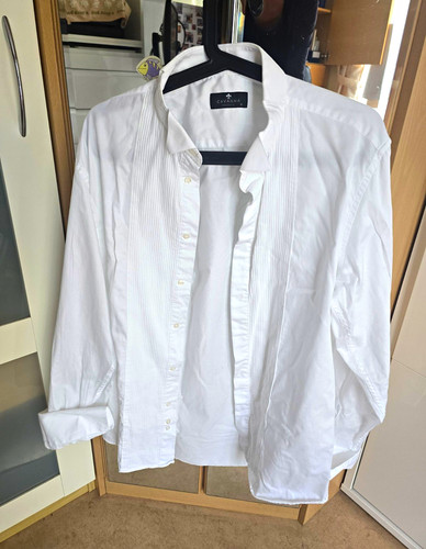 Cavanna herrenhemd weiß - herrenhemd, xl