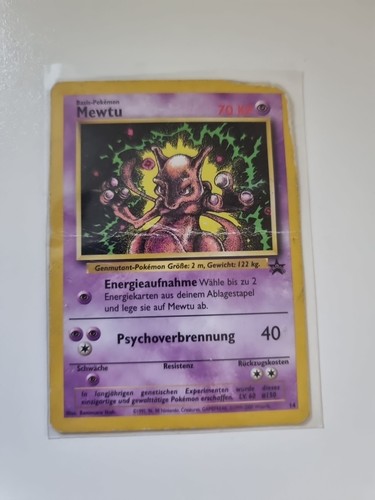 Mewtu black star - star, pokemon