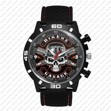 Biker Thema Selten Gt Stil Sportlich Modisch Armbanduhr