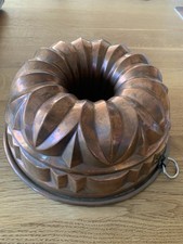 Gugelhupf Kupfer Backform 22 cm Durchmesser