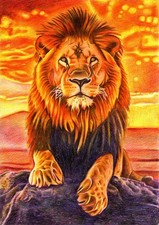 Original A3 Zeichnung eines