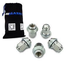 20 Radmuttern M12x1,5 Kegel beweglich 60° SW19 für original Ford Felgen Chrom