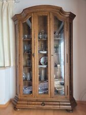 Vitrine massivholz BxHxTx 120cmx200cmx35cm