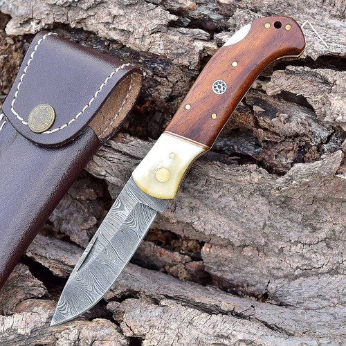 Damast taschenmesser - damast,